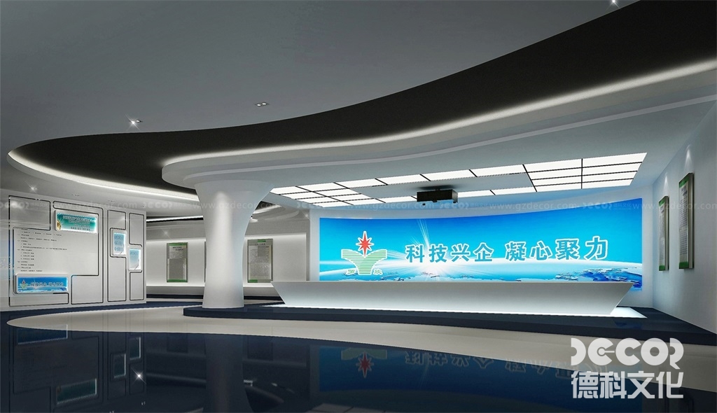 中醫藥展覽廳設計中的展品信息如何呈現給觀眾？