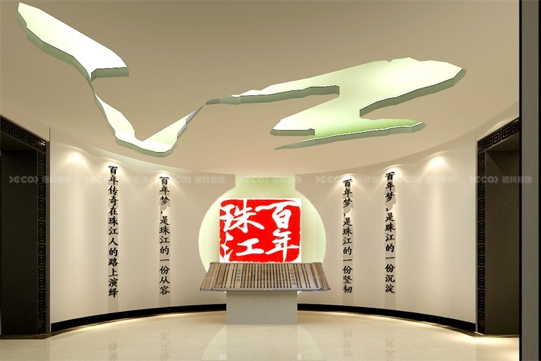  在企業展廳裝修中，如何利用特殊效果和裝置藝術？