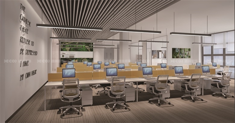 辦公室裝修中裝飾性燈光如何不影響實用性？