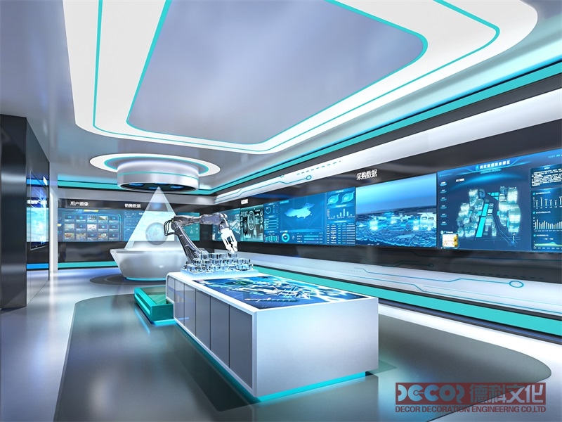未來企業(yè)展廳裝修如何平衡虛擬與現(xiàn)實？ ?